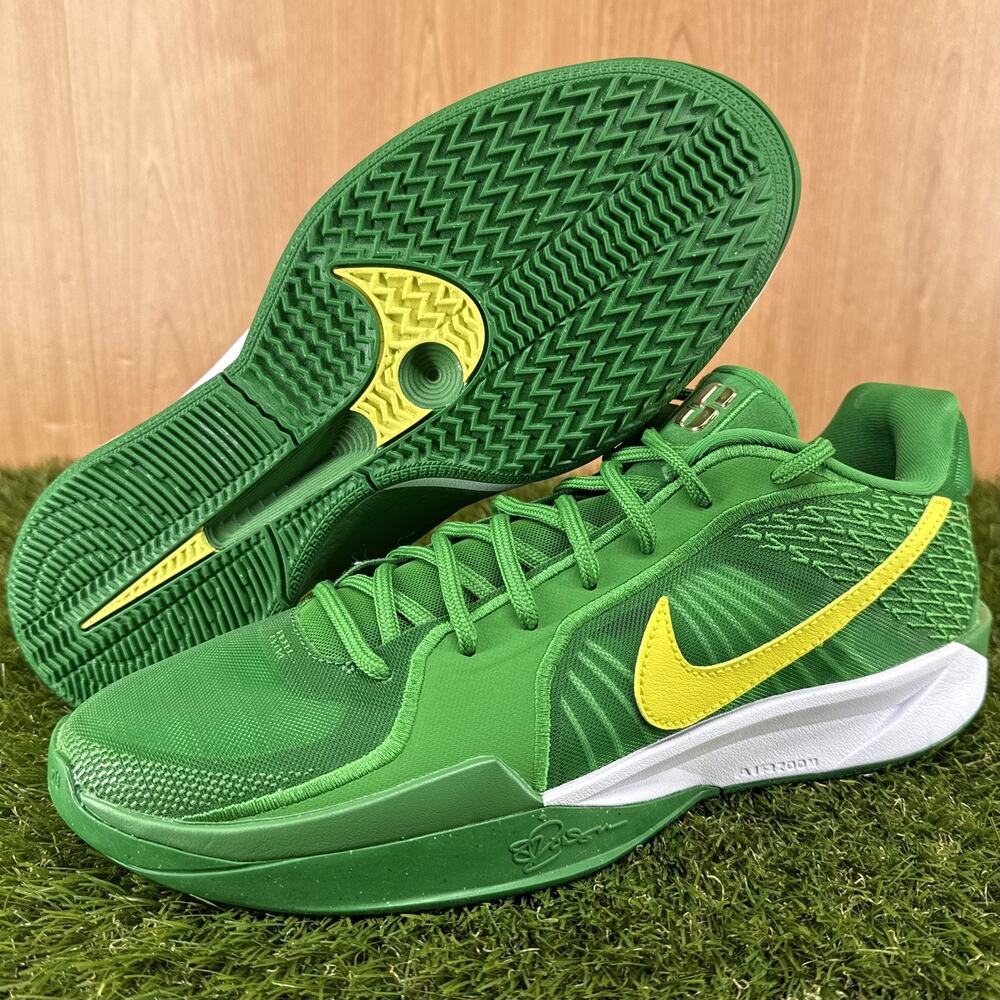 Nike Sabrina 2 Oregon (Apple Green/Yellow Strike) HQ4344-300 Women's Sz 12